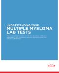 Understanding Your Multiple Myeloma Lab Tests.